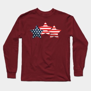 Stars design, United states america usa independence day and country theme Vector illustrationUnited States Stars Design Long Sleeve T-Shirt